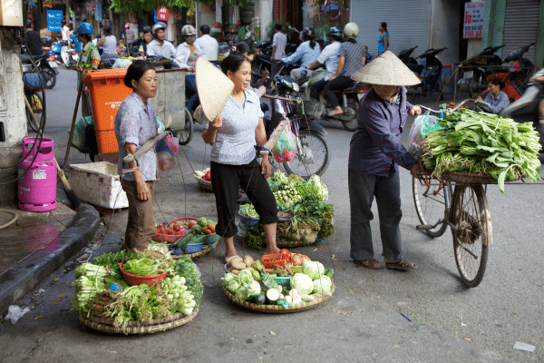 Sapa mercato Hanoi