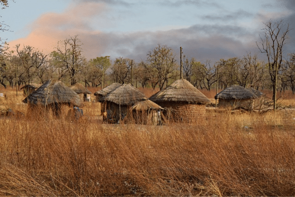 Ghana case di paglia